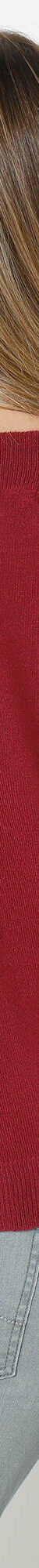 Pull col bateau manches 3/4, toucher doux (prune) Pull col bateau manches 3/4, toucher doux (prune)